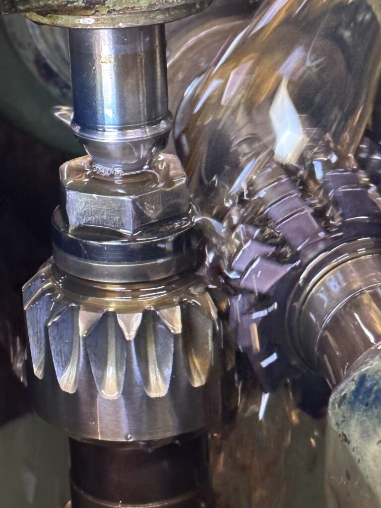 Gear-cutting process